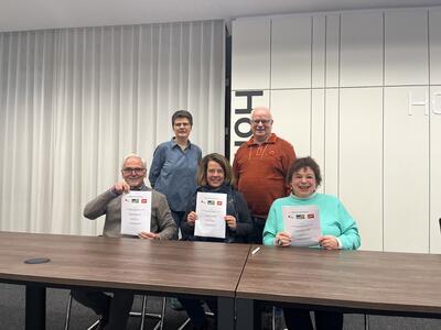 Unterzeichnung Kooperationsvertrag 